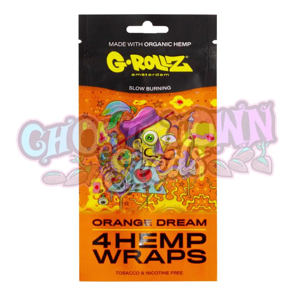 G-Rollz - Orange Dream Hamppu Bluntti Paperit 4Kpl Bluntit