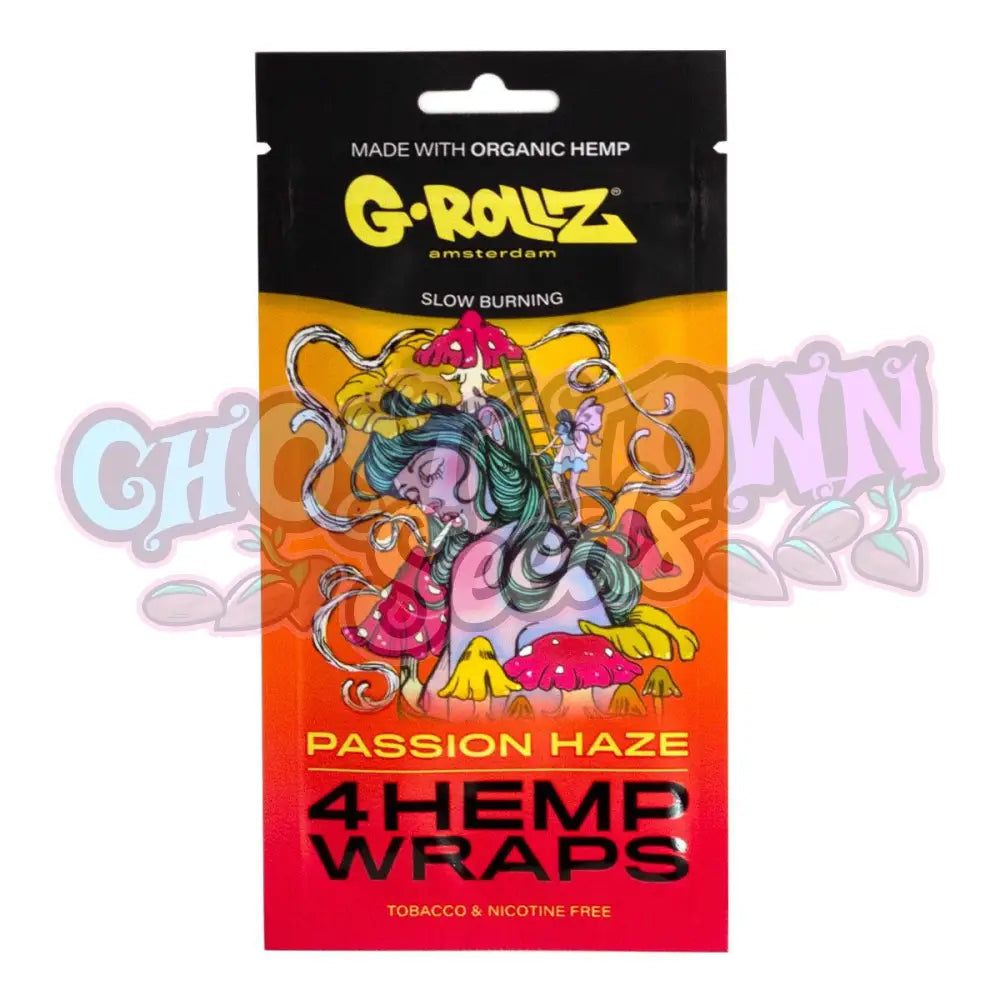 G-Rollz - Passion Haze Hamppu Bluntti Paperit 4Kpl Bluntit