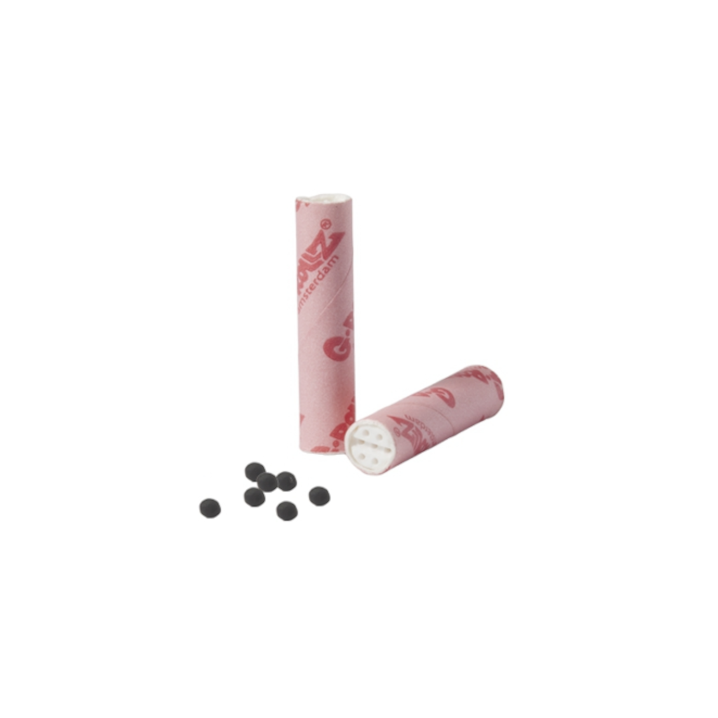 G-Rollz - Pink Super Slim Aktiivihiilifiltterit 6 mm (10 kpl) Filtterit & Tipit