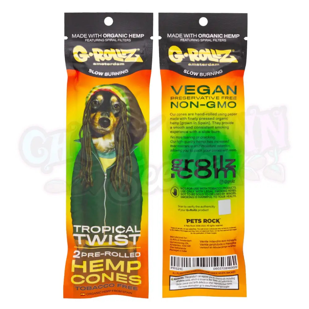 G-Rollz - Tropical Twist Hamppu Bluntti Conet 2Kpl