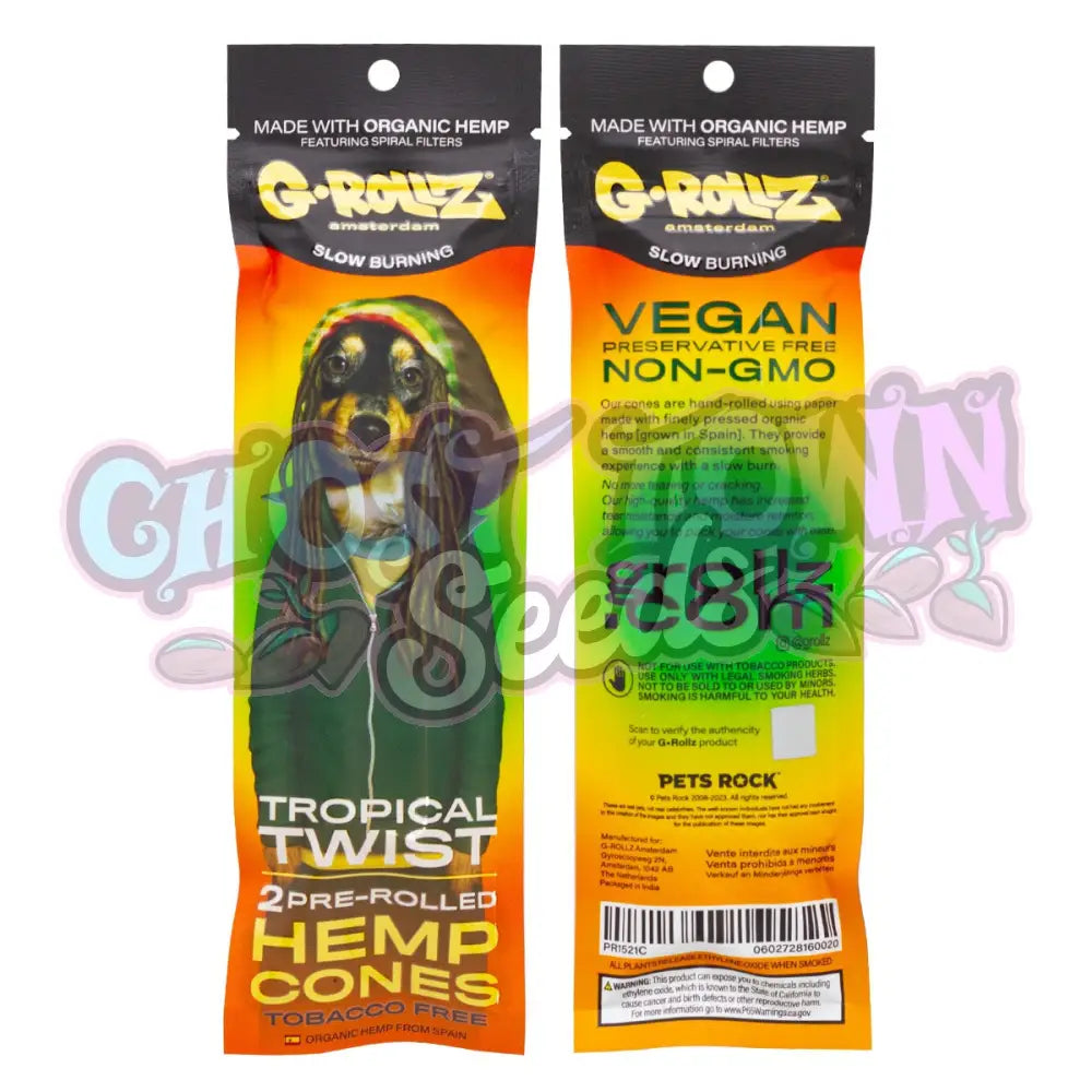 G-Rollz - Tropical Twist Hamppu Bluntti Conet 2Kpl