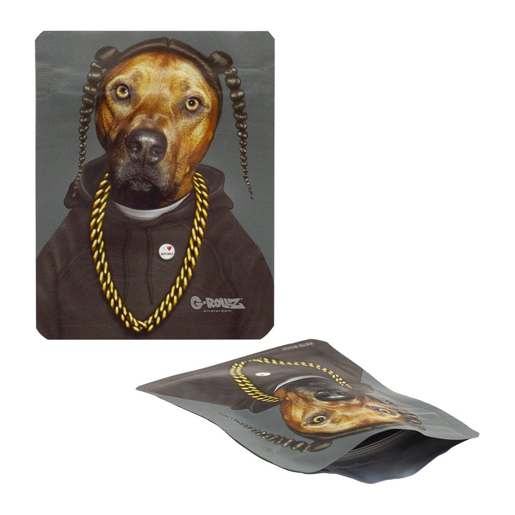 G-Rollz - 'Rap' Smellproof Bags 65 x 85 mm (50 kpl) Minigripit
