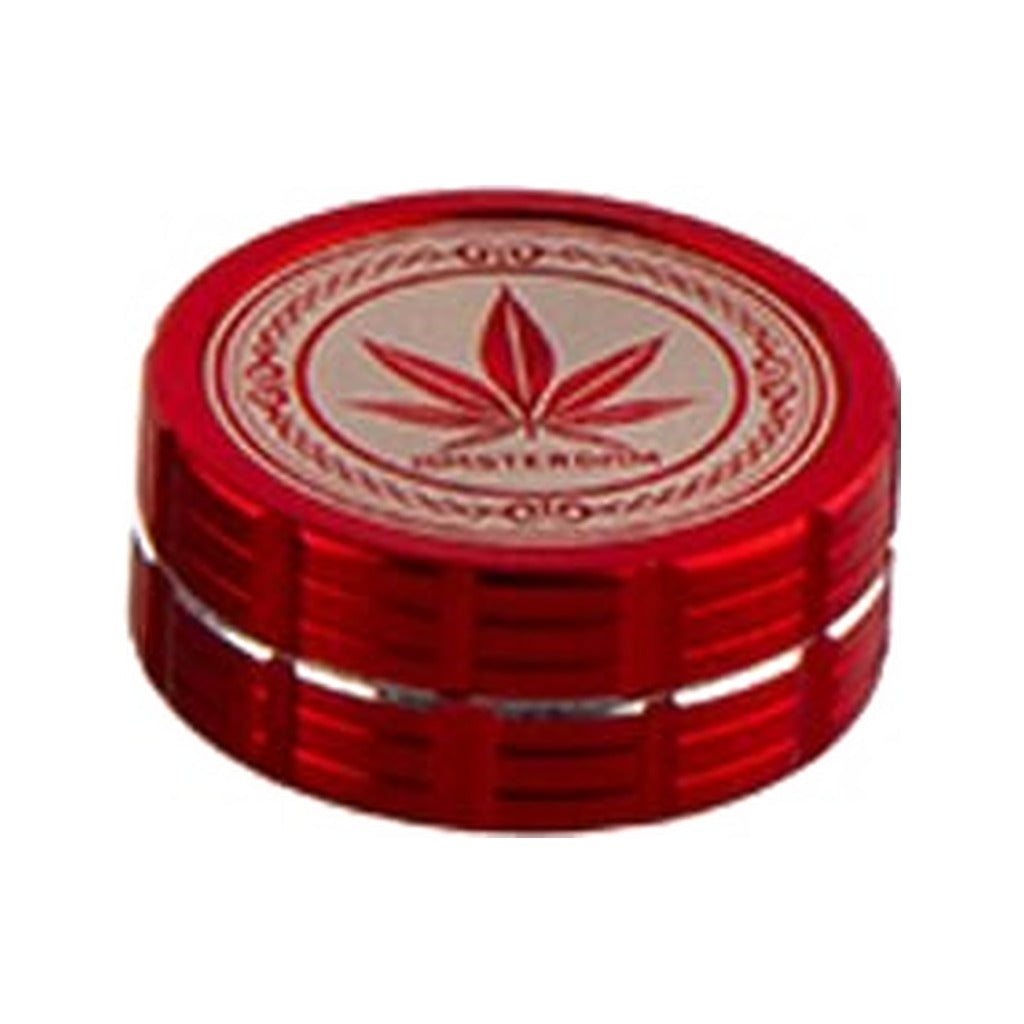 Grace Glass Amsterdam Grinderi 2-osainen 50 mm punainen - Ghost Town Seeds