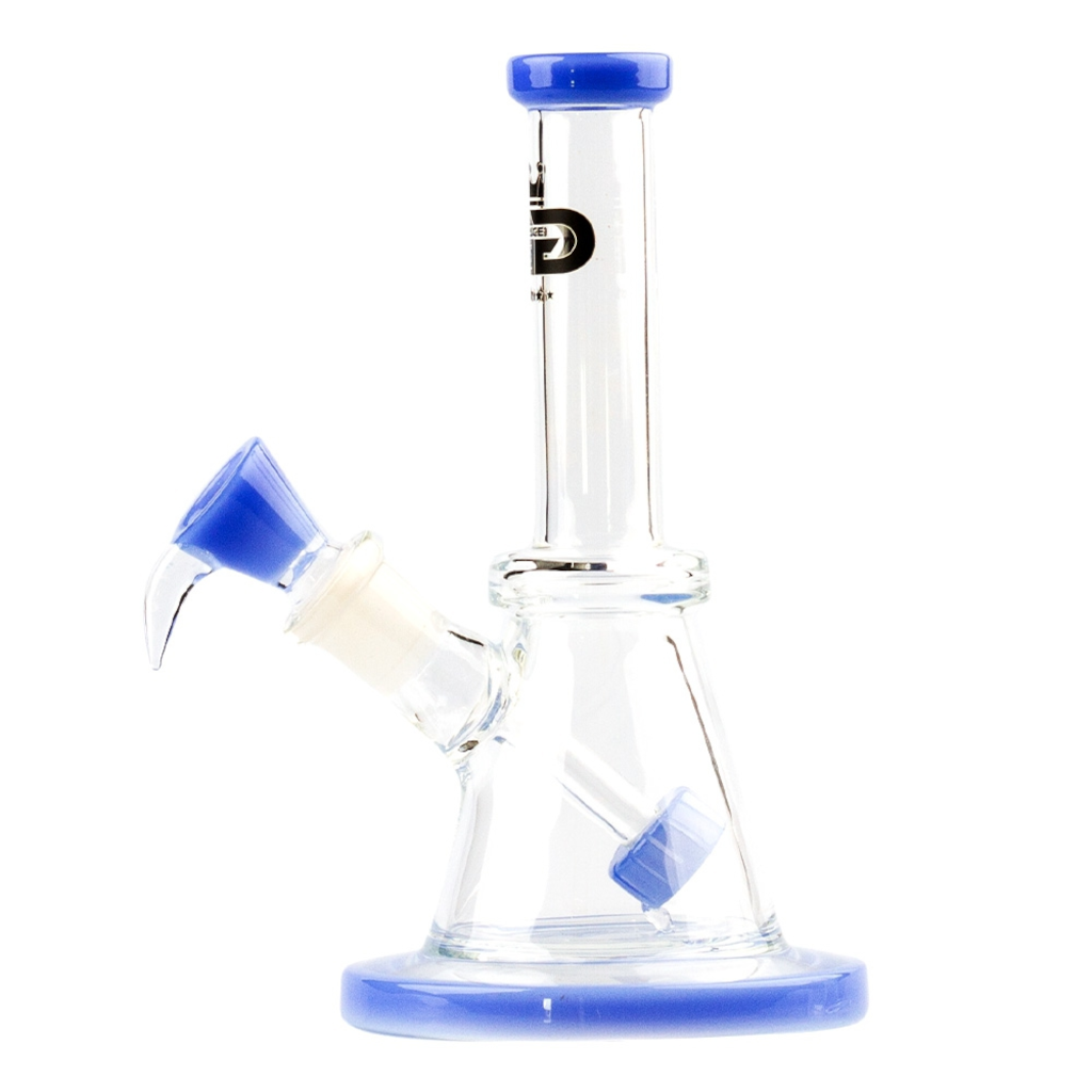 Grace Glass - Limited Edition Blue Beaker Bubbleri 21Cm