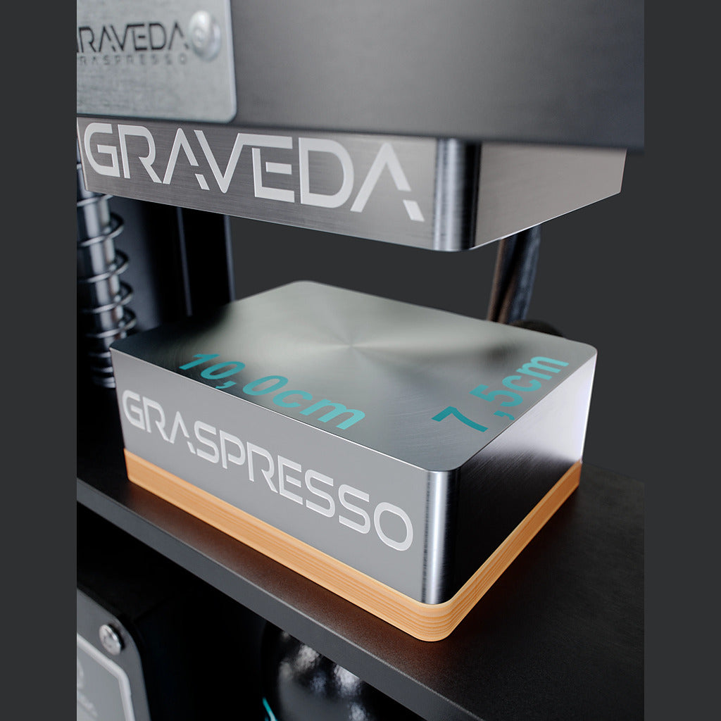 GRAVEDA - Graspresso 3T Hydraulinen Lämpöpuristin