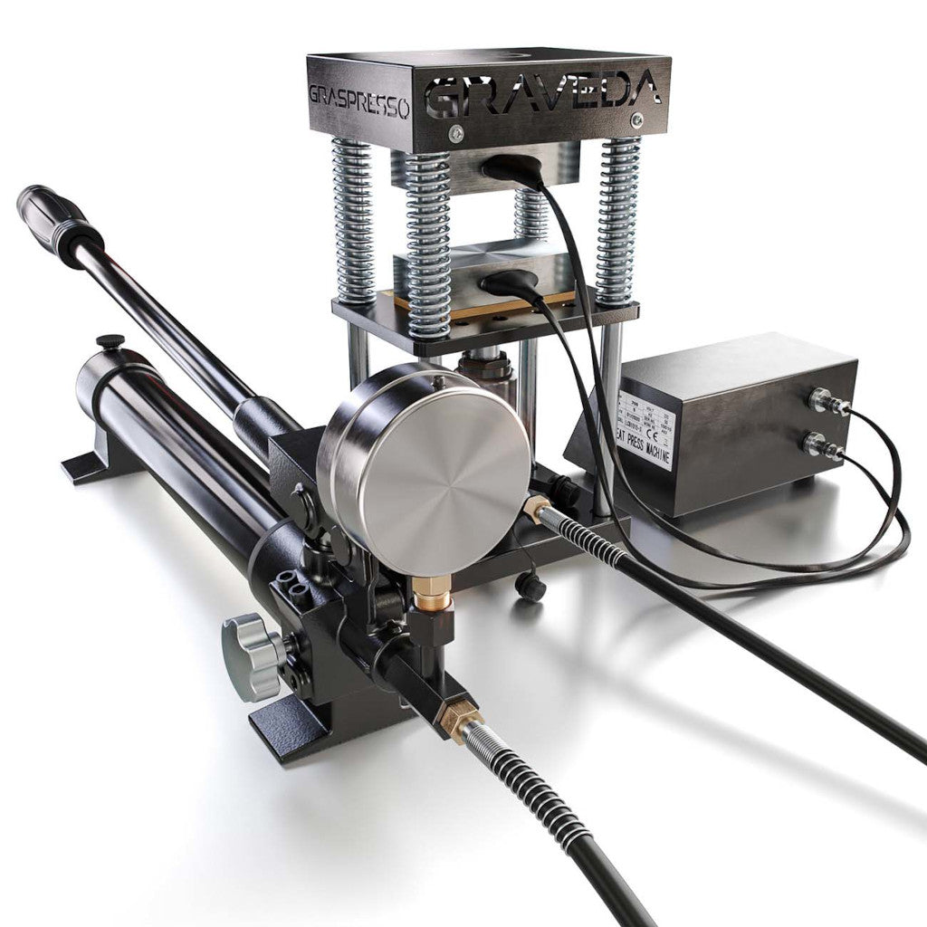 GRAVEDA - Graspresso Epic 15T Hydraulinen Lämpöpuristin