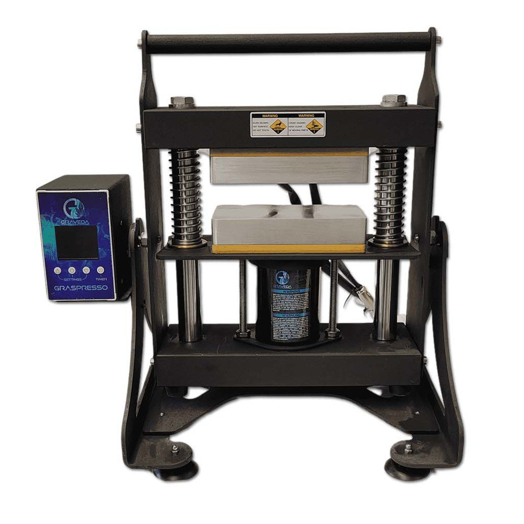 GRAVEDA - Graspresso Swing 20T Hydraulinen Lämpöpuristin