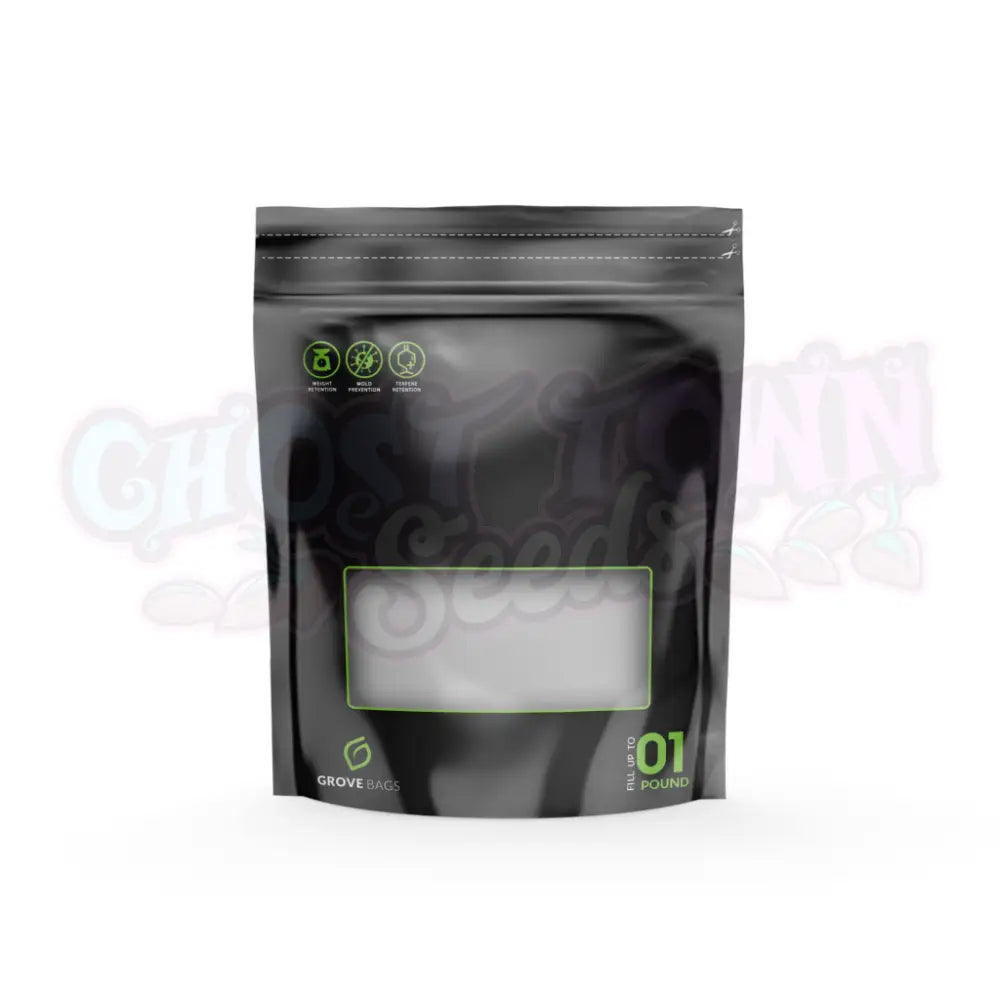 Grove Bags - TerpLoc Pussi 500g Ikkunallinen Minigripit