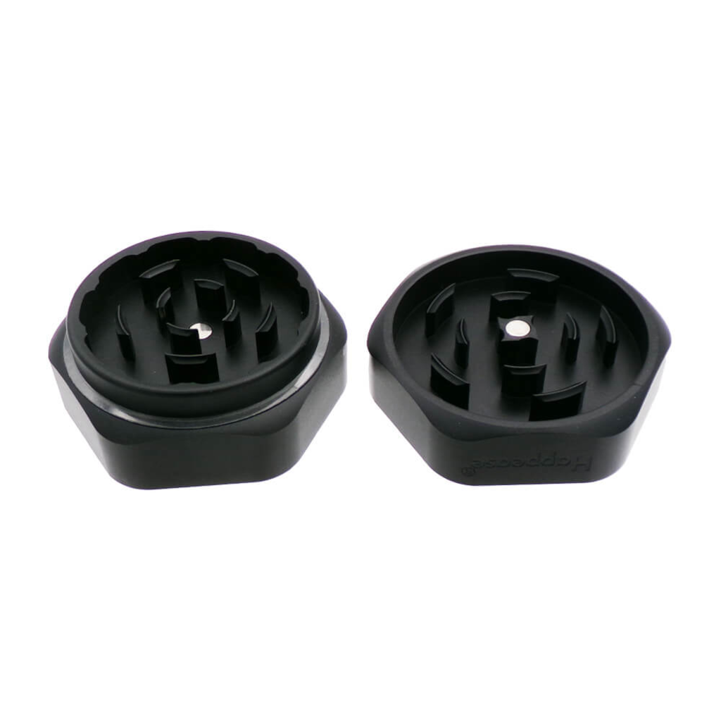Happease - Musta Katana Aluminiinen Grinderi 2-osainen (60 mm) Grinderit