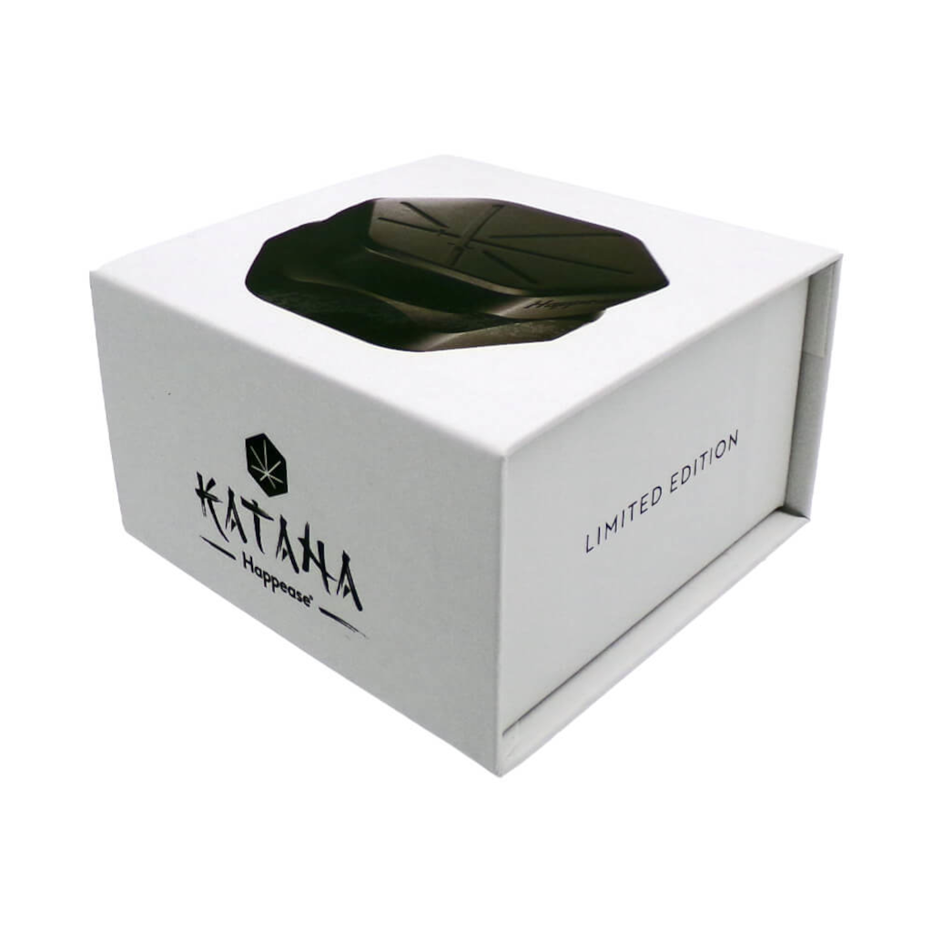 Happease - Musta Katana Aluminiinen Grinderi 2-osainen (60 mm) Grinderit