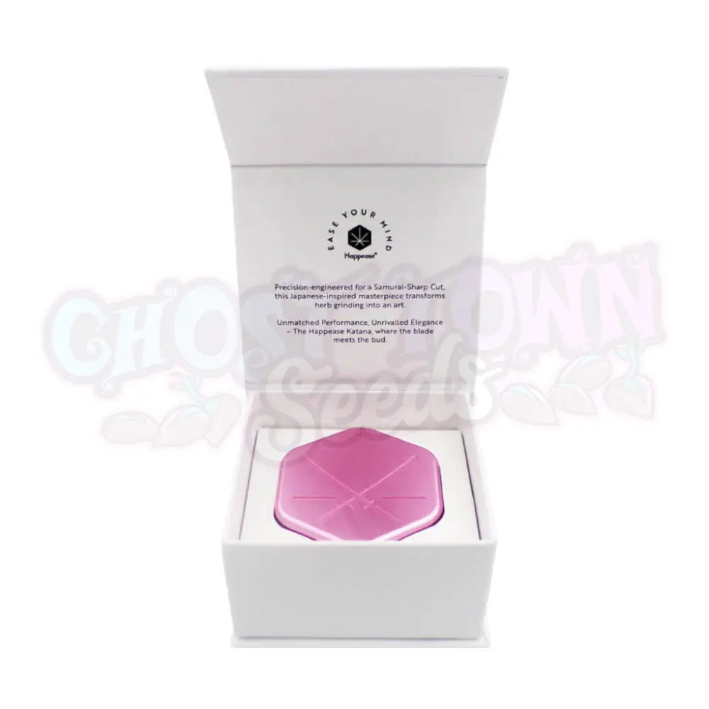 Happease - Katana Aluminiinen Grinderi 2-Osainen 60Mm (Pinkki) Grinderit