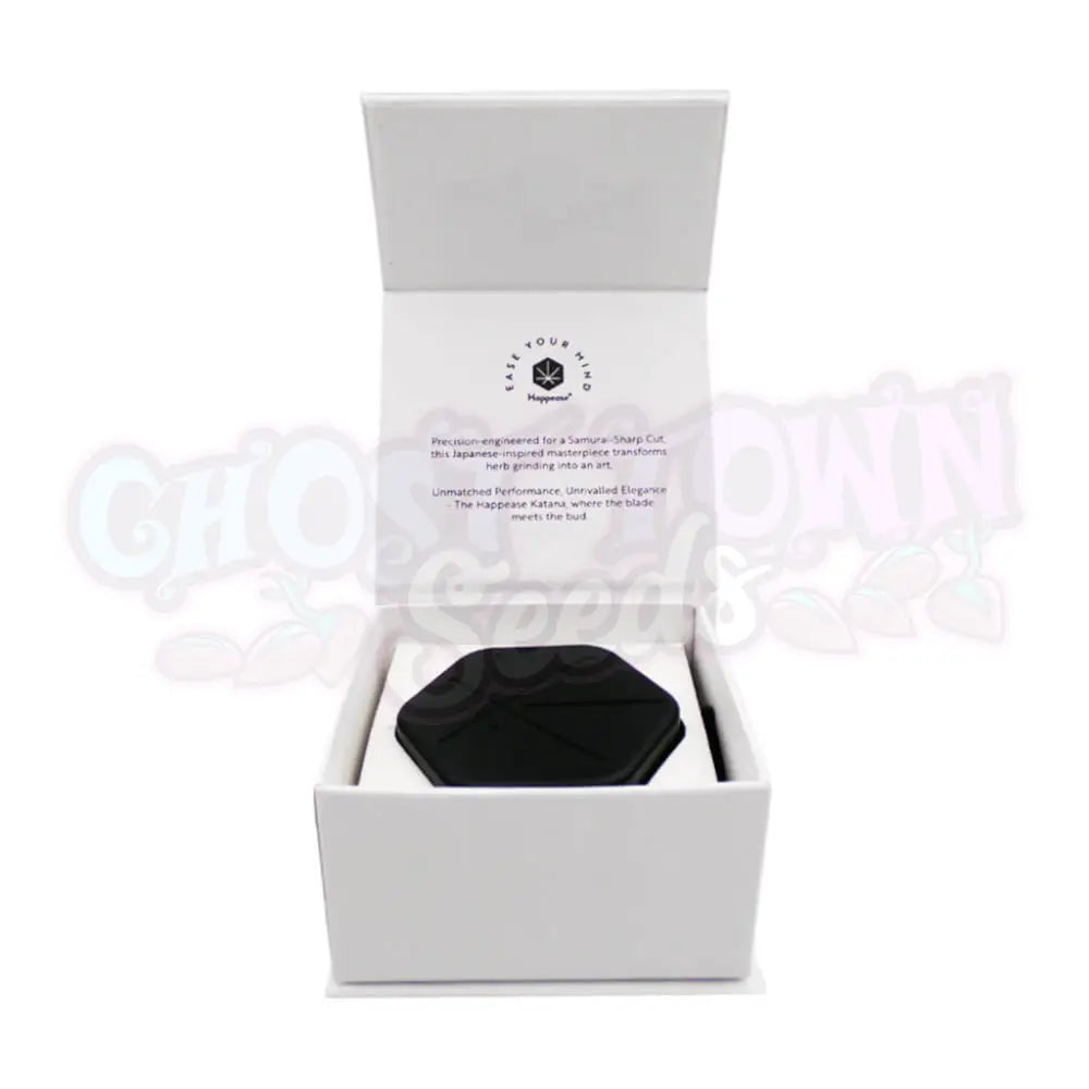 Happease - Musta Katana Aluminiinen Grinderi 2-osainen (60 mm) Grinderit