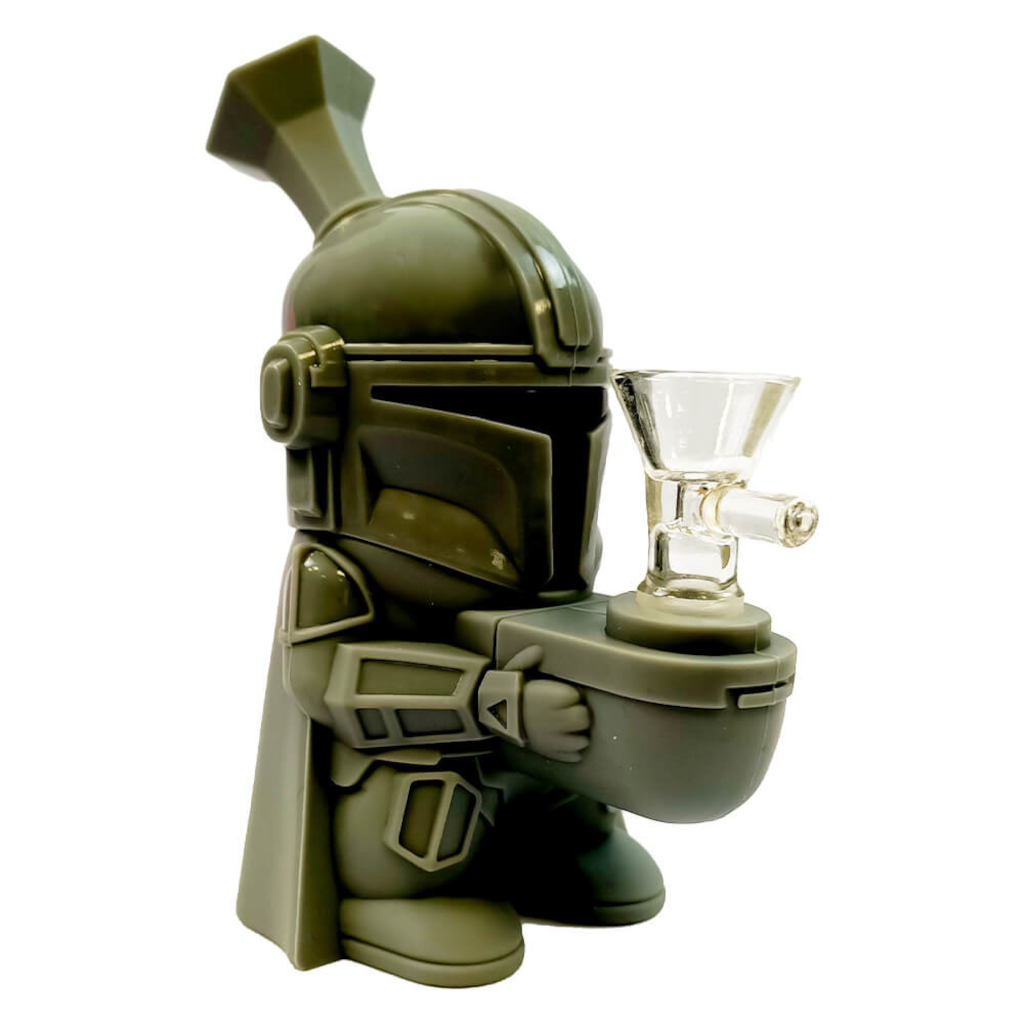 Harmaa Avaruussankari Silikonibongi 15Cm