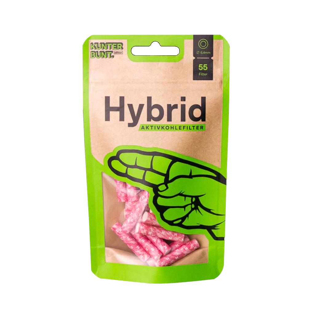 Hybrid - 6 4Mm Selluloosa Aktiivihiilifiltterit 55Kpl Filtterit & Tipit