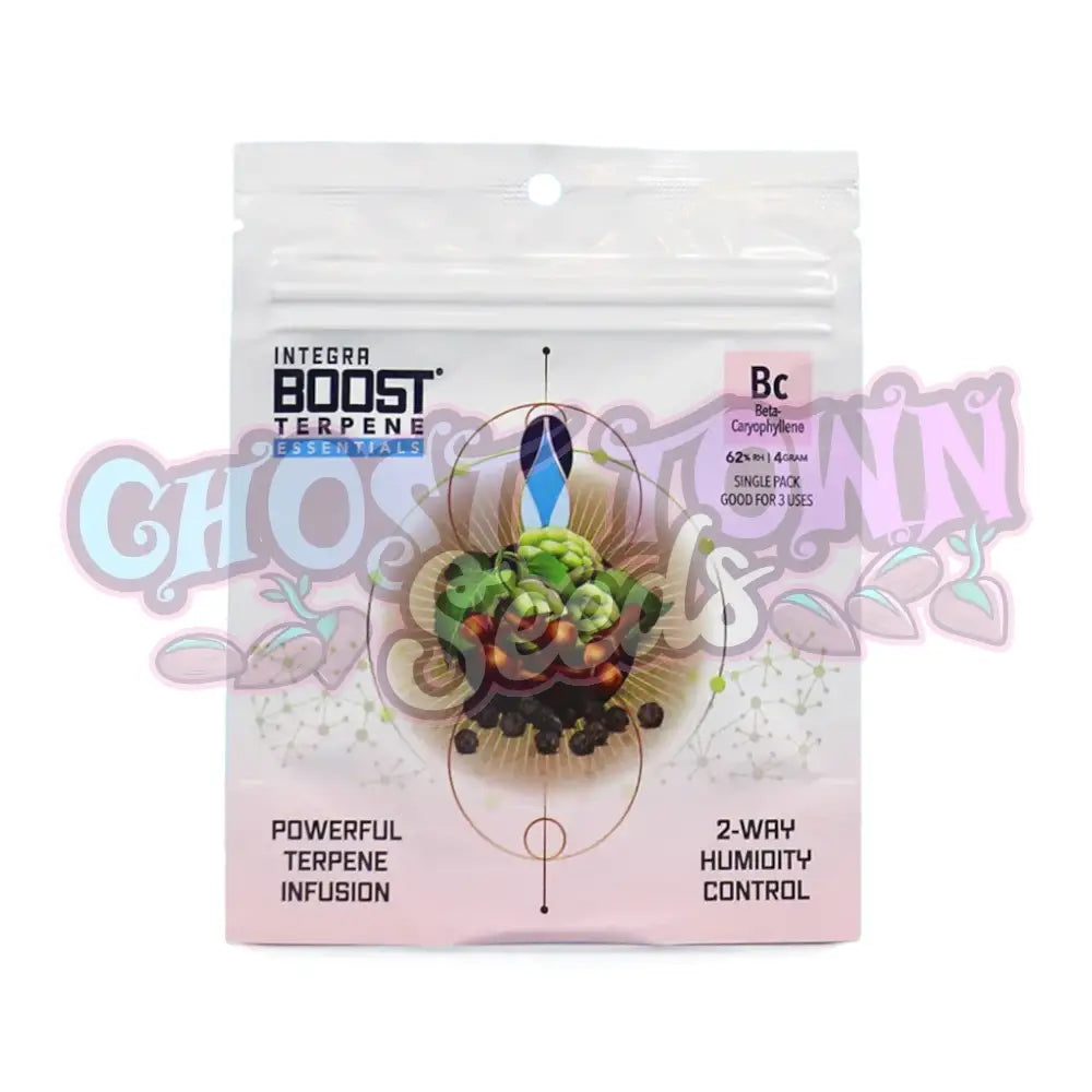 Integra Boost Terpene Essentials: Beta-Caryophyllene 67g 62% Terpeeni-Infuusiopaketti Kosteudensäätäjät
