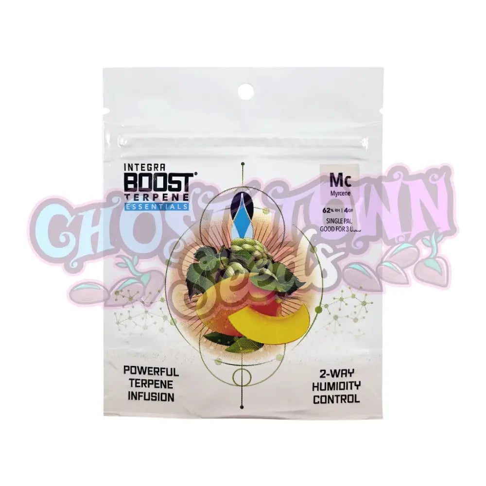 Integra Boost Terpene Essentials: Myrcene 4g 62% Terpeeni-Infuusiopaketti Kosteudensäätäjät