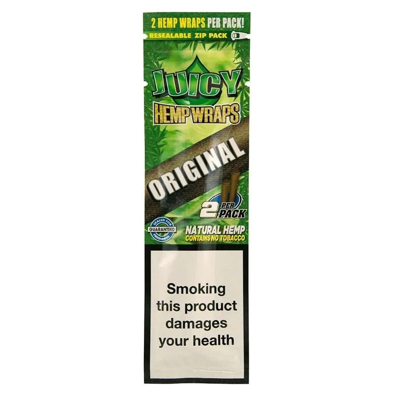 Juicy Jay's - Original Hemp Blunt Wraps 2kpl - Ghost Town Seeds