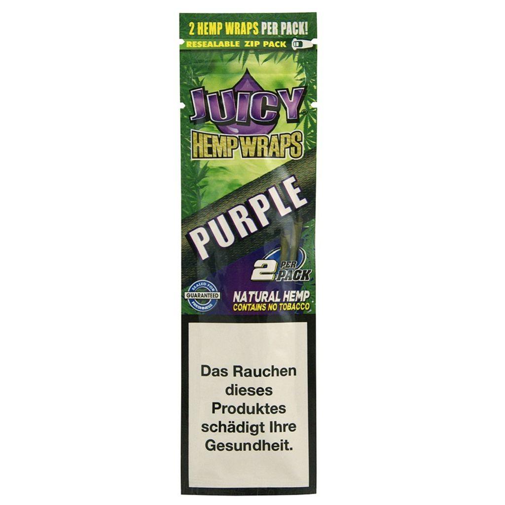 Juicy Jay's - Purple Hemp Blunt Wraps 2kpl - Ghost Town Seeds