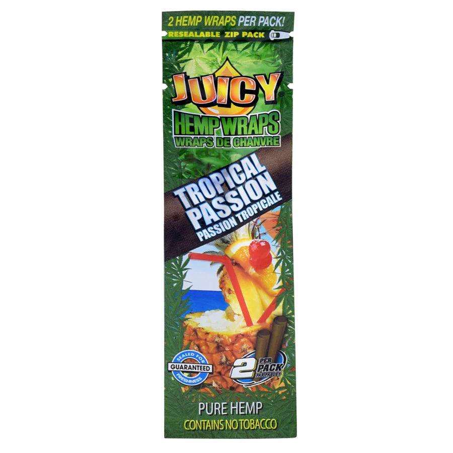 Juicy Jay's - Tropical Passion Hemp Blunt Wraps 2kpl - Ghost Town Seeds