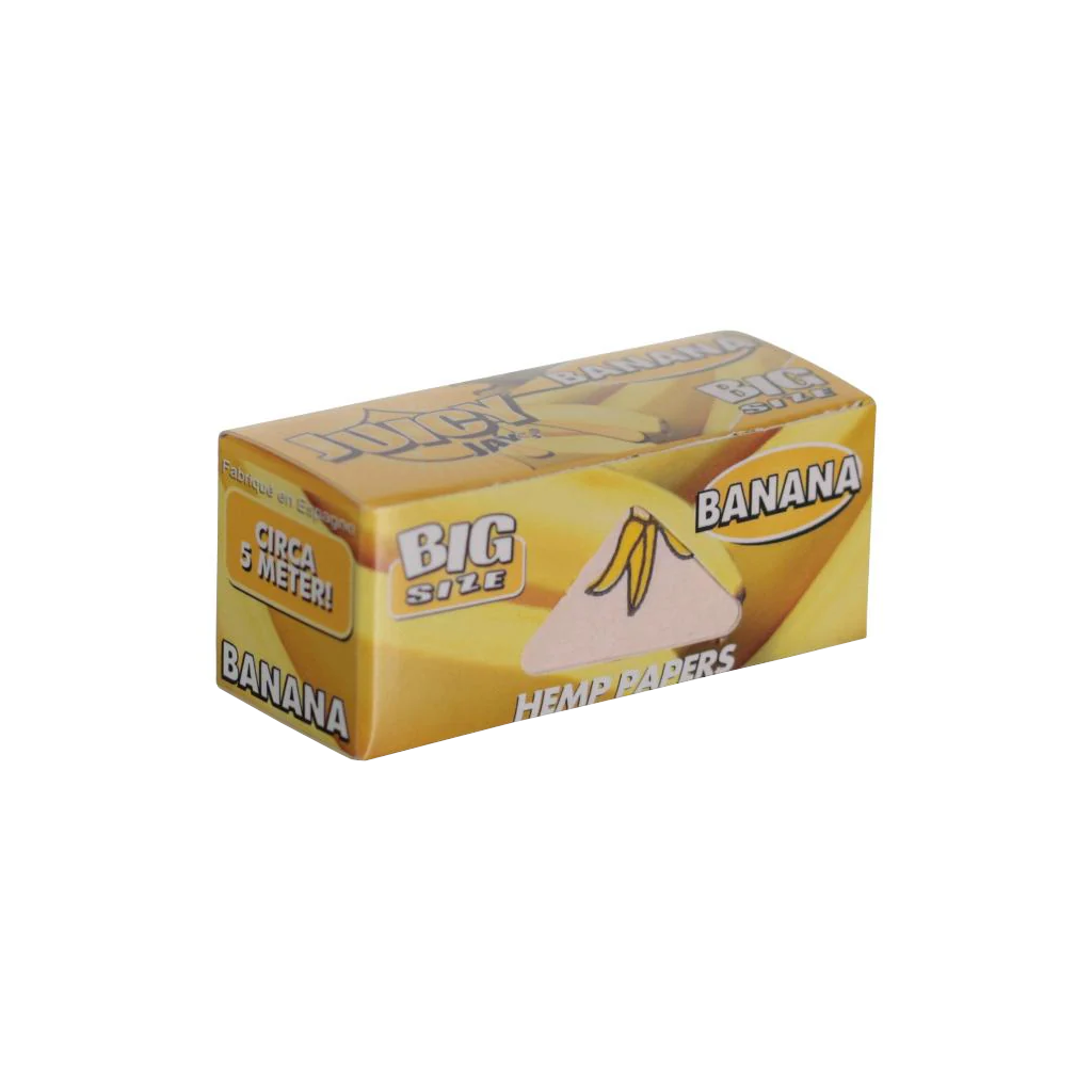 Juicy Jay’s - Banana Rullapaperi (5 m) Paperit