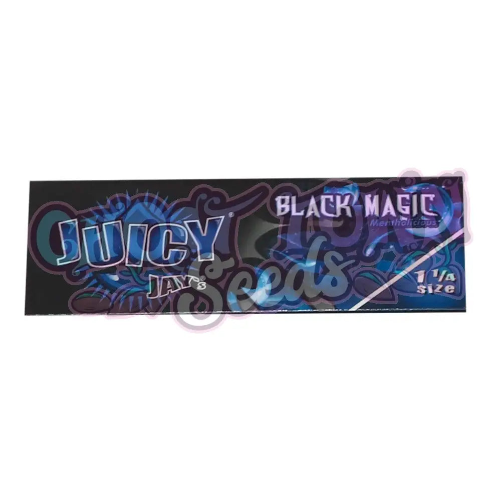Juicy Jay’s - Black Magic 1¼ Lyhyet Paperit Paperit