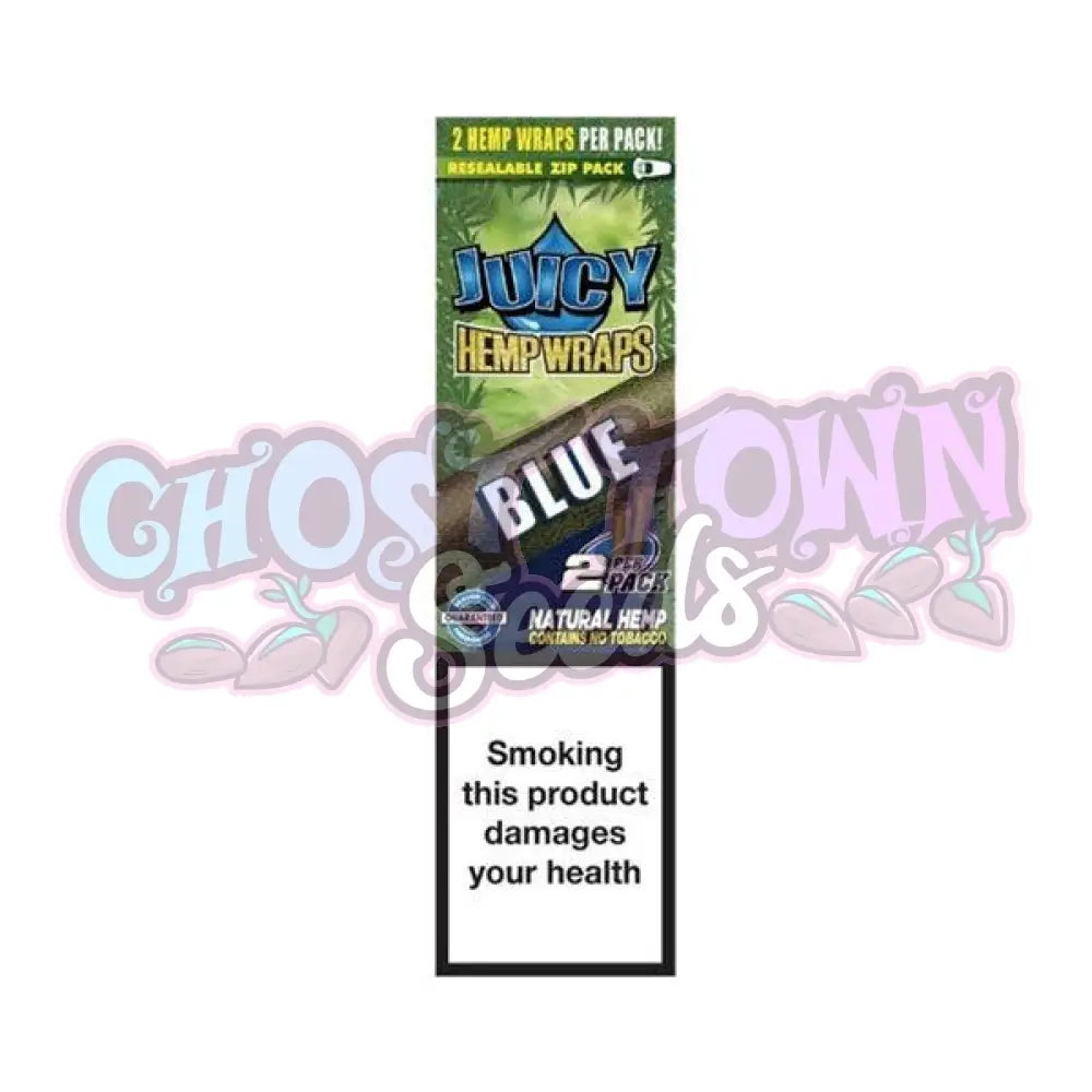 Juicy Jay's - Blue Hemp Blunt Wraps 2kpl - Ghost Town Seeds