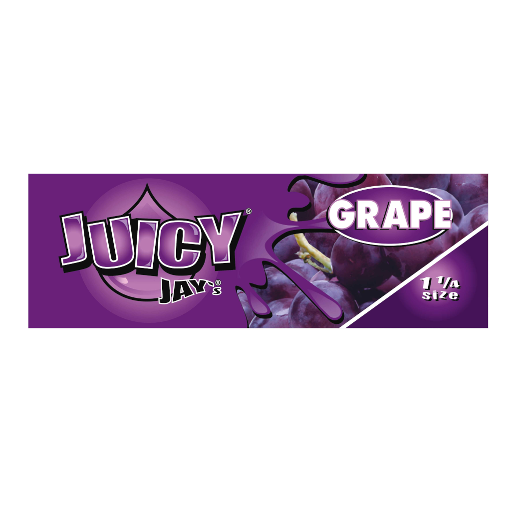 Juicy Jay’s - Grape 1¼ Lyhyet Paperit Paperit