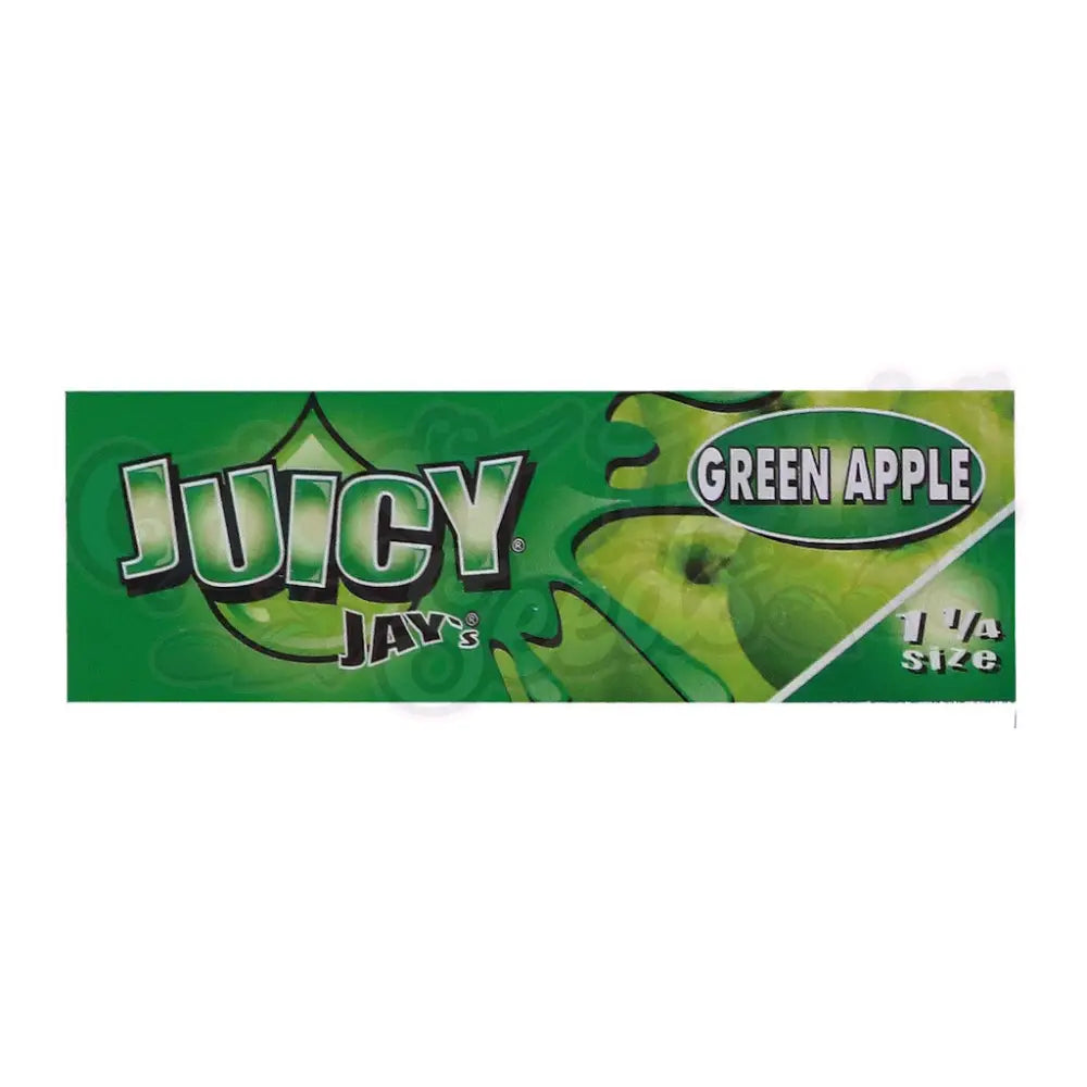 Juicy Jay’s - Green Apple 1¼ Lyhyet Paperit Paperit