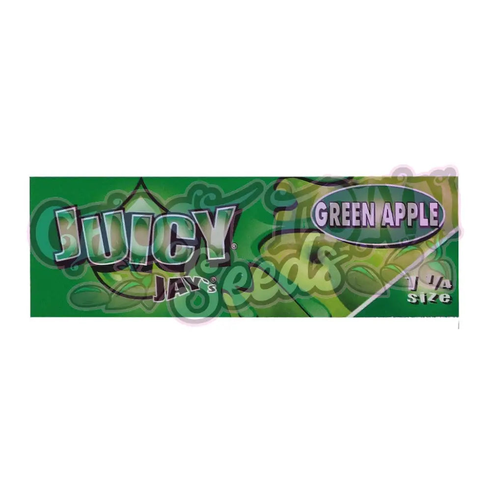 Juicy Jay’s - Green Apple 1¼ Lyhyet Paperit Paperit