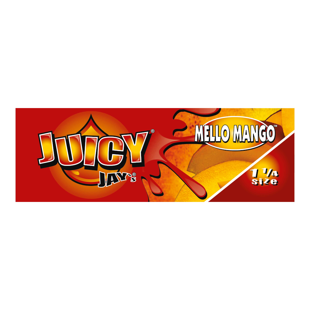Juicy Jay’s - Mello Mango 1¼ Lyhyet Paperit Paperit
