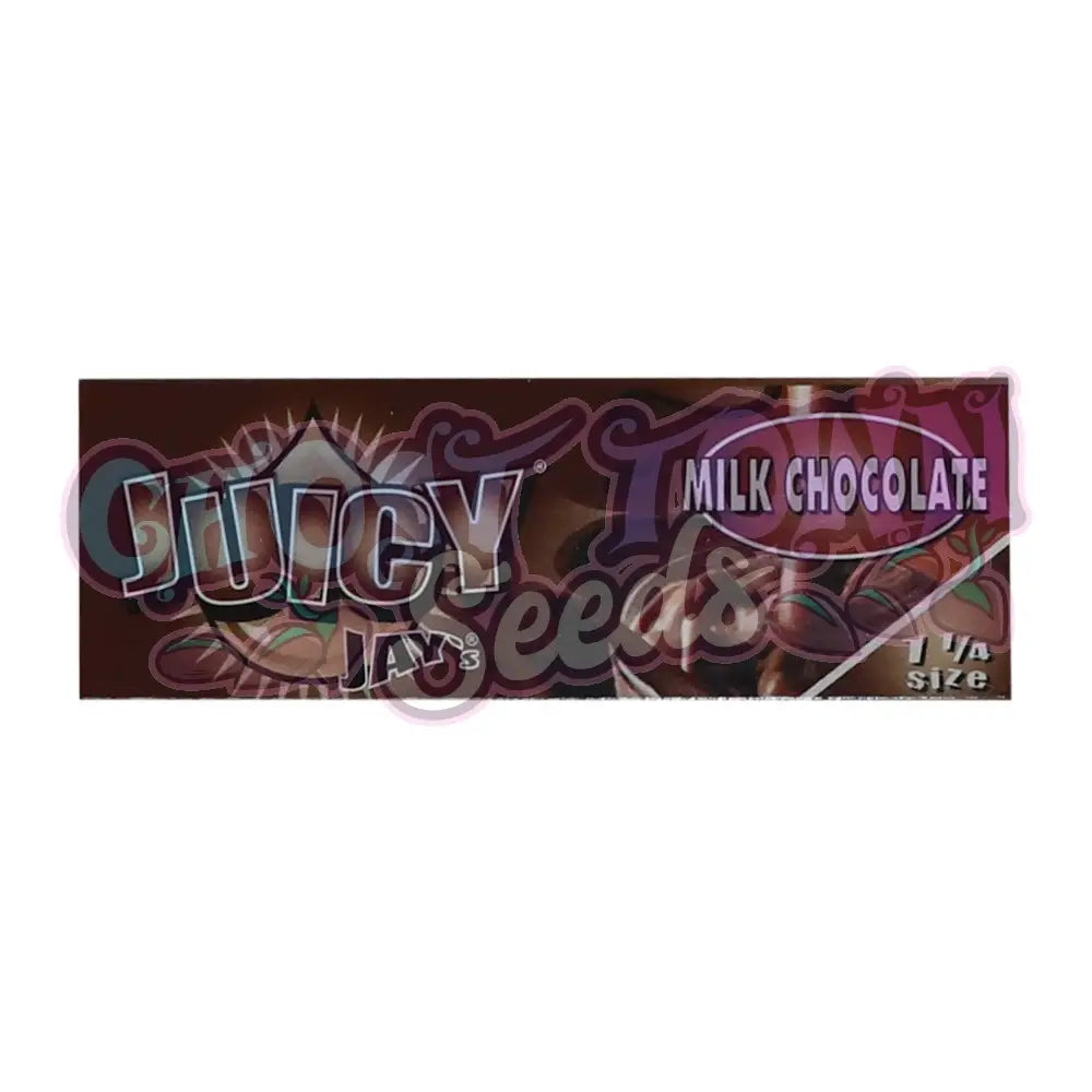 Juicy Jay’s - Milk Chocolate 1¼ Lyhyet Paperit Paperit