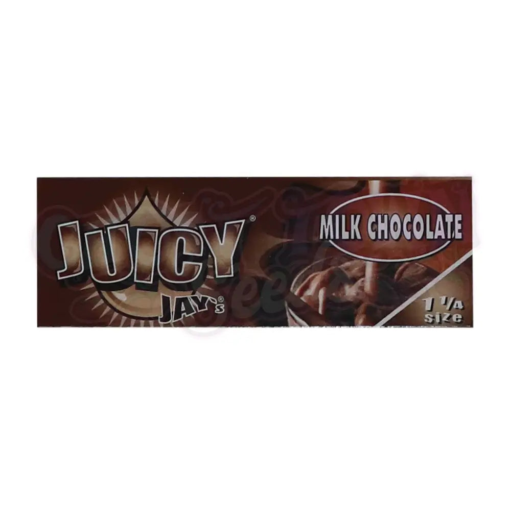 Juicy Jay’s - Milk Chocolate 1¼ Lyhyet Paperit Paperit