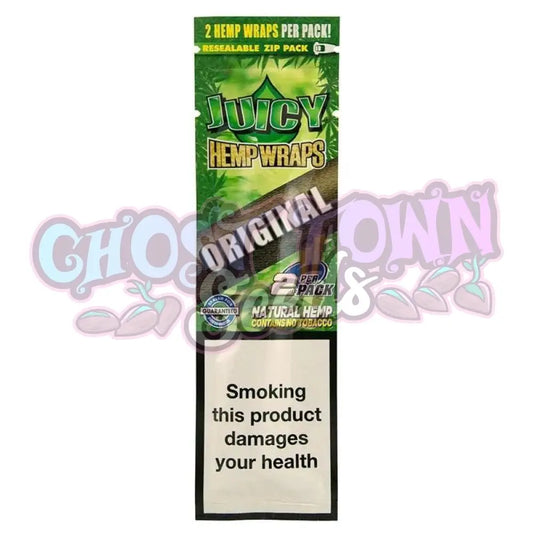 Juicy Jay's - Original Hemp Blunt Wraps 2kpl - Ghost Town Seeds