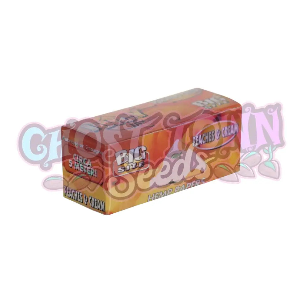 Juicy Jay’s - Peaches & Cream Rullapaperi (5 m) Paperit