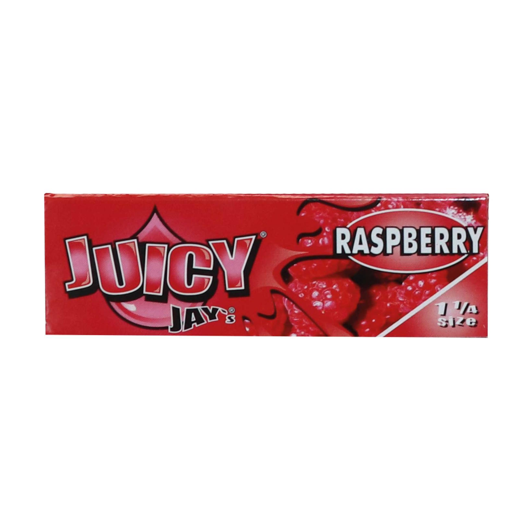 Juicy Jay’s - Raspberry 1¼ Lyhyet Paperit Paperit