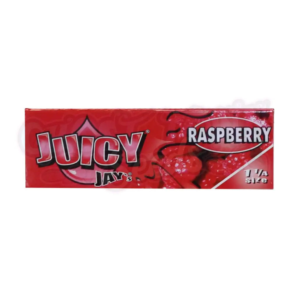 Juicy Jay’s - Raspberry 1¼ Lyhyet Paperit Paperit