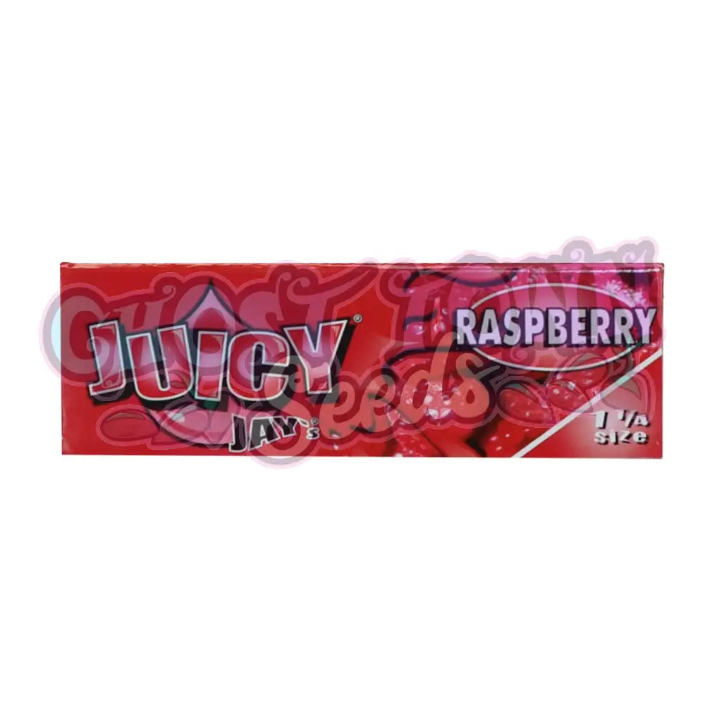 Juicy Jay’s - Raspberry 1¼ Lyhyet Paperit Paperit