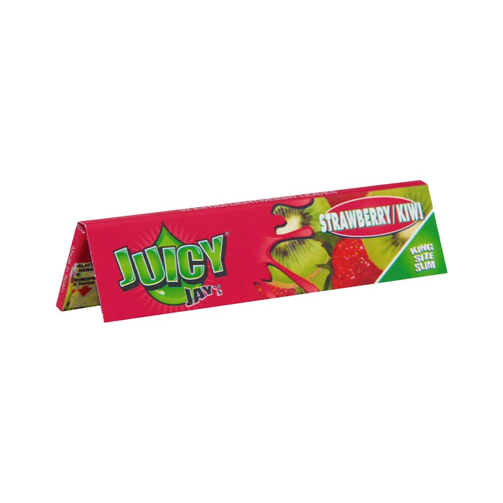 Juicy Jay’s - Strawberry Kiwi Ohuet Pitkät Paperit Paperit
