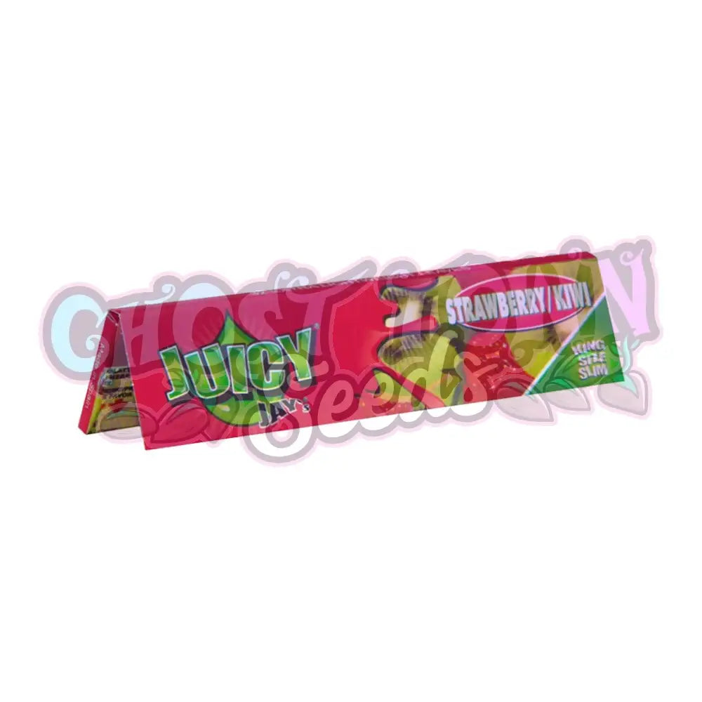 Juicy Jay’s - Strawberry Kiwi Ohuet Pitkät Paperit Paperit
