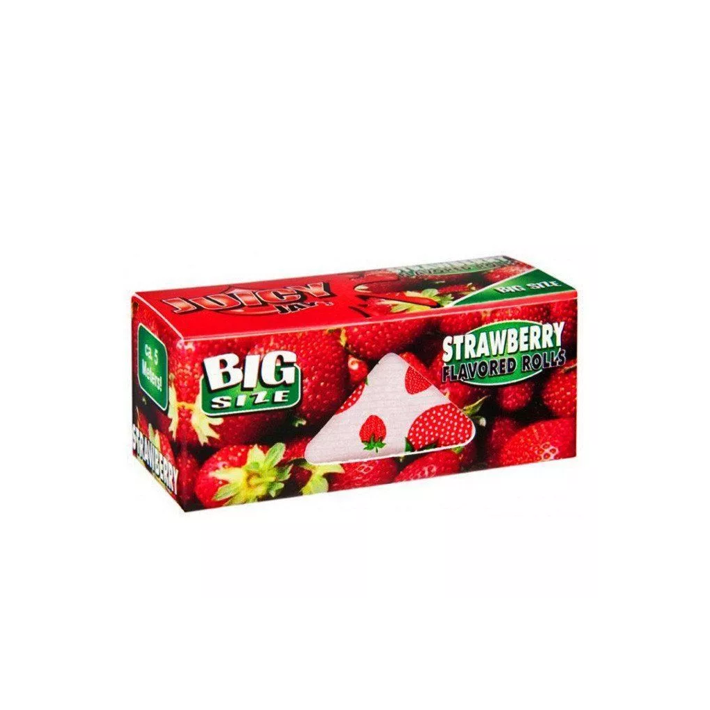 Juicy Jay’s - Strawberry Rullapaperi (5 m) Paperit