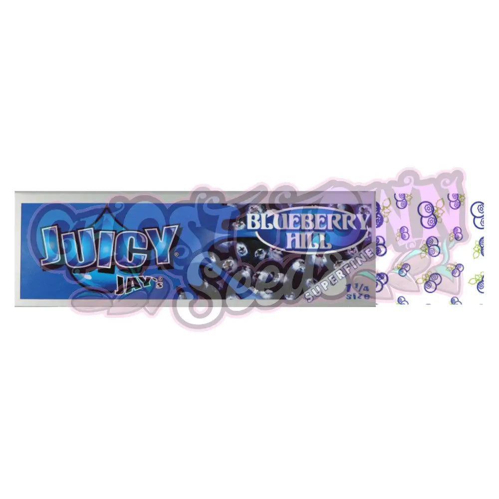 Juicy Jay’s - Superfine Blueberry Hill 1¼ Lyhyet Paperit Paperit
