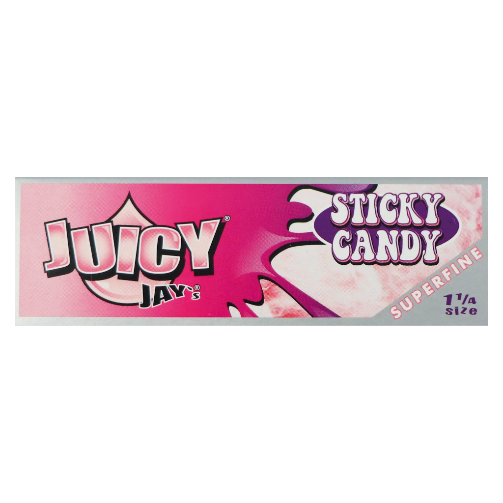 Juicy Jay’s - Superfine Sticky Candy 1¼ Lyhyet Paperit Paperit