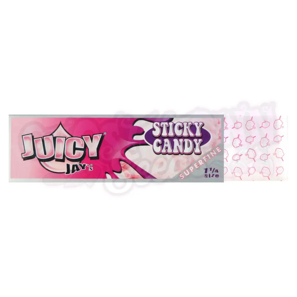 Juicy Jay’s - Superfine Sticky Candy 1¼ Lyhyet Paperit Paperit