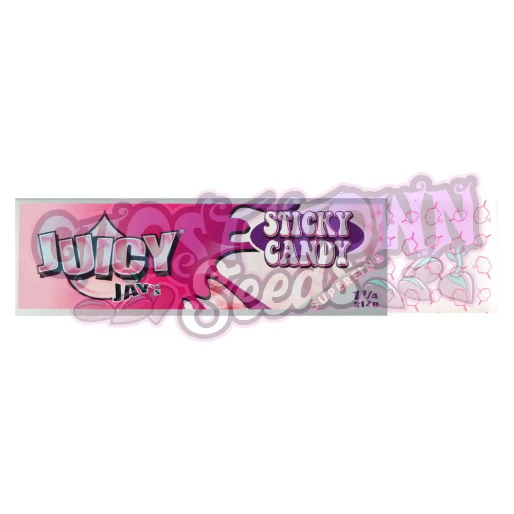 Juicy Jay’s - Superfine Sticky Candy 1¼ Lyhyet Paperit Paperit