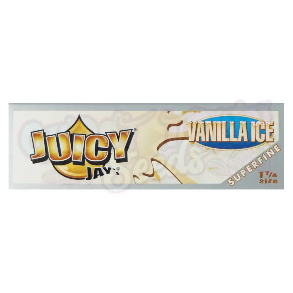 Juicy Jay’s - Superfine Vanilla Ice 1¼ Lyhyet Paperit Paperit