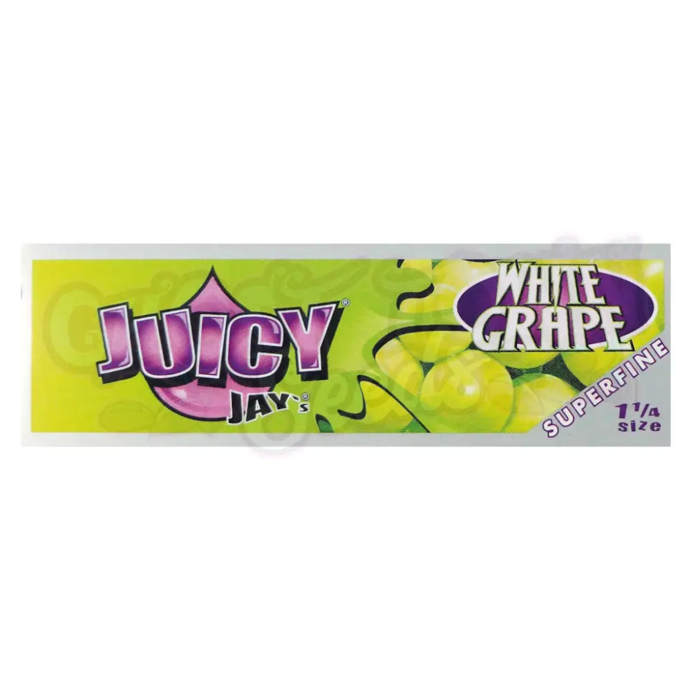 Juicy Jay’s - Superfine White Grape 1¼ Lyhyet Paperit Paperit