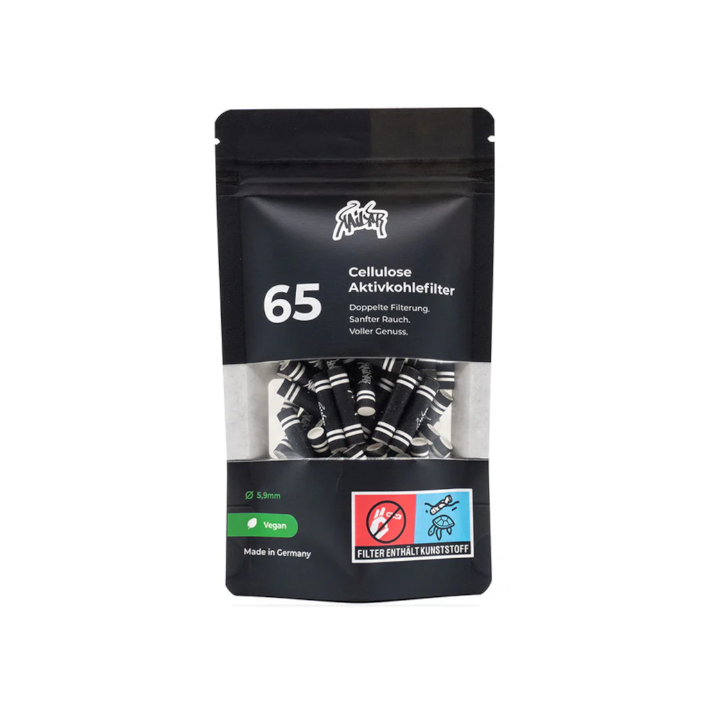 Kailar - 5 9Mm Selluloosa Aktiivihiilifiltterit 65Kpl Filtterit & Tipit