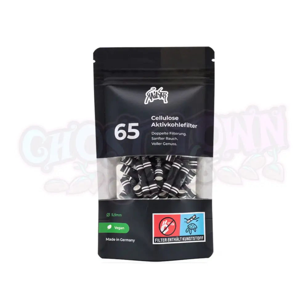 Kailar - 5 9Mm Selluloosa Aktiivihiilifiltterit 65Kpl Filtterit & Tipit