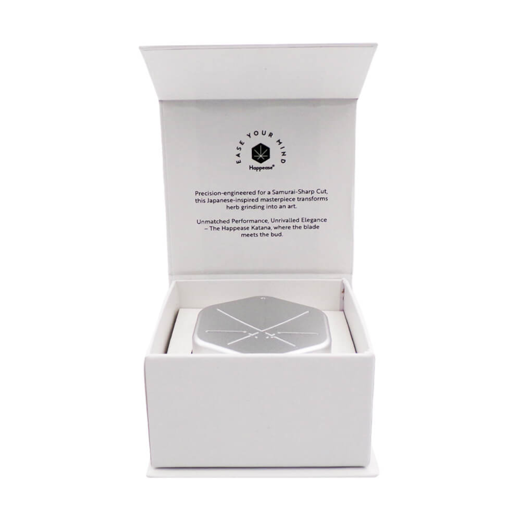Happease - Katana Aluminiinen Grinderi 2-Osainen 60Mm (Hopea) Grinderit