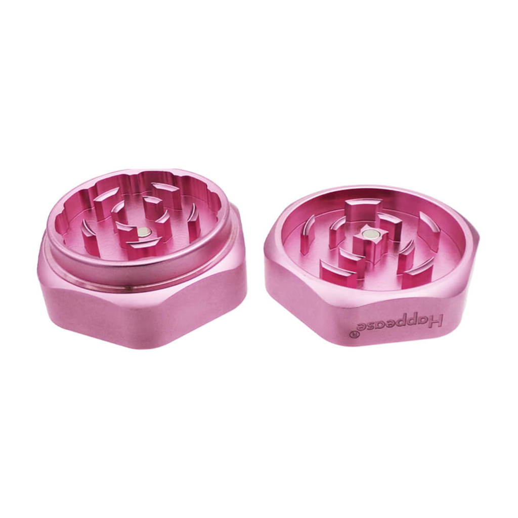 Happease - Katana Aluminiinen Grinderi 2-Osainen 60Mm (Pinkki) Grinderit